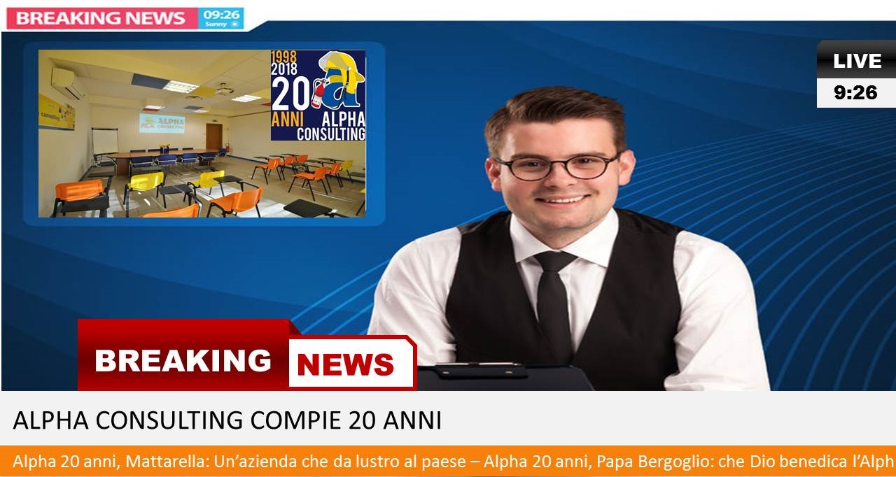20 Anni di Alpha Consulting